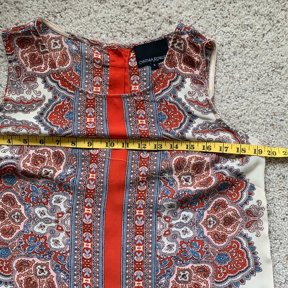 Euc Cynthia Rowley top size S - Picture 4 of 7